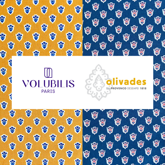 Volubilis Paris et Les Olivades dévoilent une collection capsule de chaussons d'exception!