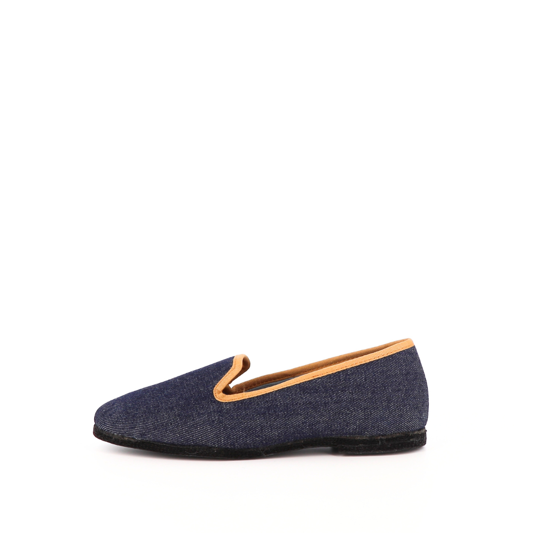 JO Slipper in Denim x Les Olivades