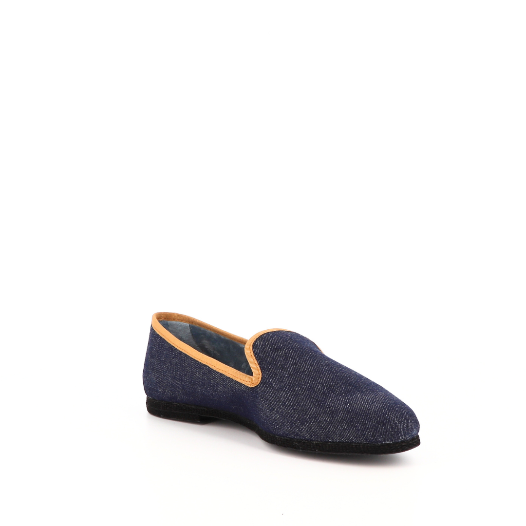 JO Slipper in Denim x Les Olivades