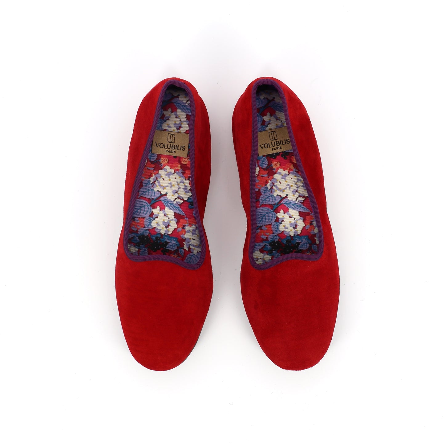 Chausson cuir LIV Fruits Rouges