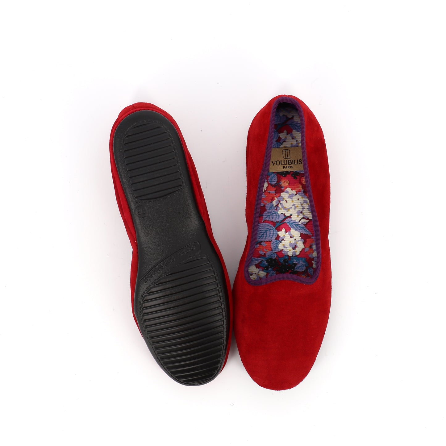 Chausson cuir LIV Fruits Rouges